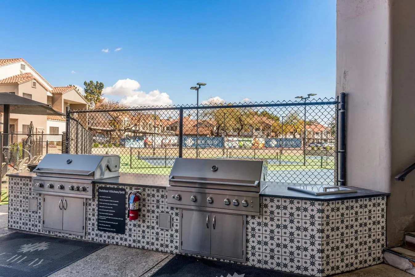 Pet-Friendly Scottsdale Pool Basketball Court